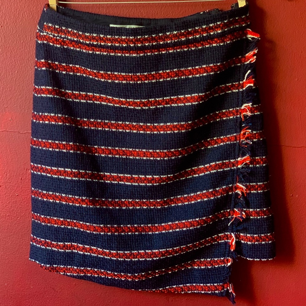 Red, White, and Blue Knit Skirt | Marc New York